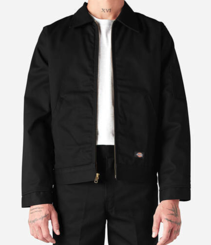 Dickies - Eisenhower Lined Garage Jacket | Black