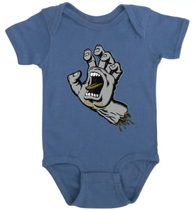 Santa Cruz - Screaming Hand Infant One Piece | Indigo