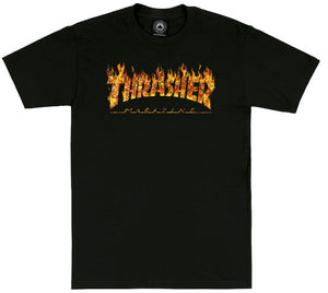 Thrasher - Inferno Tee | Black