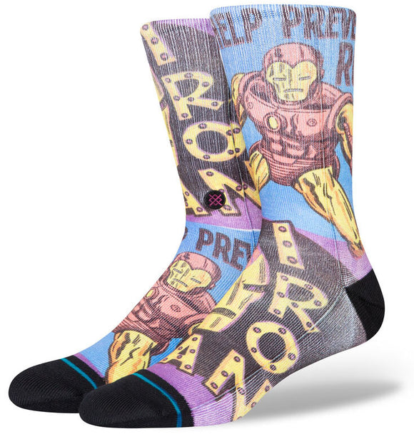 Stance - Iron Man 'Prevent Rust' Socks | Purple