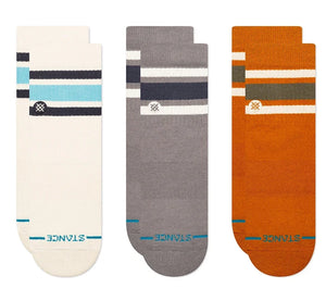 Stance - Boyd Quarter 3-Pack Socks | Ivory