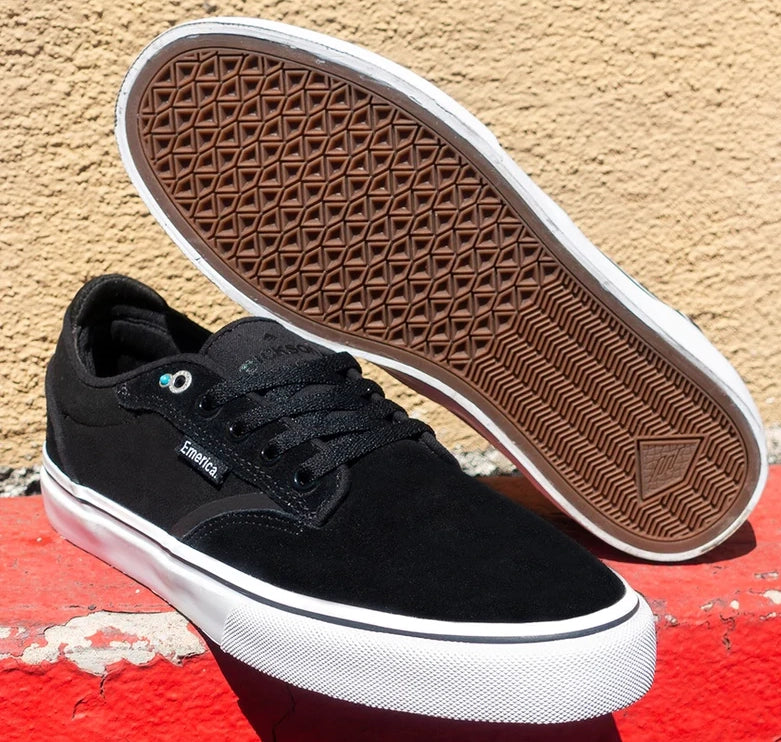 Emerica - Dickson Shoes | Black White – Plusskateshop.com