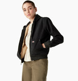 Dickies - Women's Duck Canvas Fleece Lined jacket | Stonewashed Black