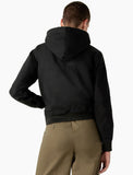 Dickies - Women's Duck Canvas Fleece Lined jacket | Stonewashed Black