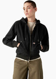 Dickies - Women's Duck Canvas Fleece Lined jacket | Stonewashed Black