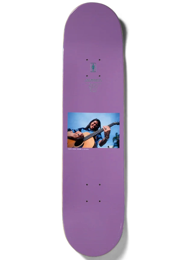 earl skateboards 'Web' Deck Purple 8.25