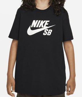 Nike SB - Big SB Logo Kids Tee | Black