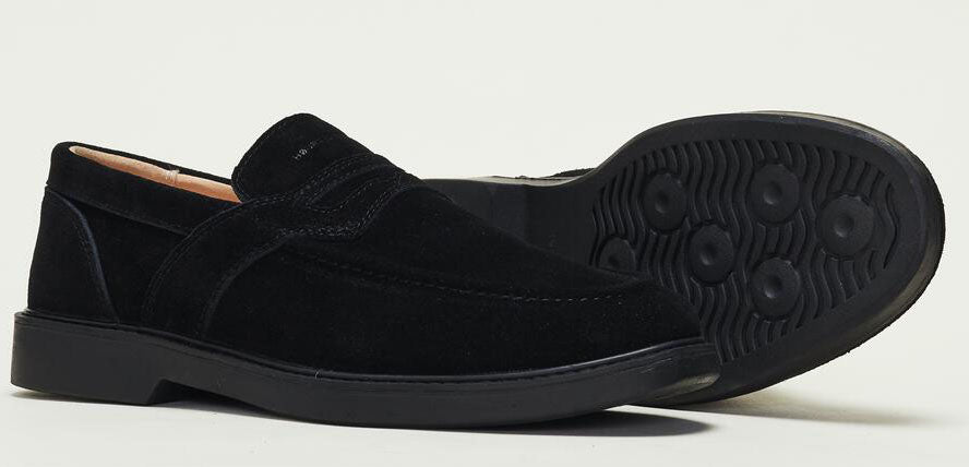 Hours Is Yours - Cohiba Penny Loafer Shoes | Black