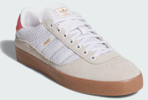 Adidas - Puig Indoor Shoes | White Gum  Plusskateshop.com