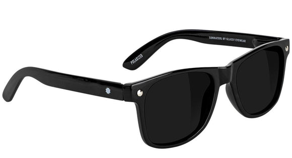 Glassy - Leonard Sunglasses | Black