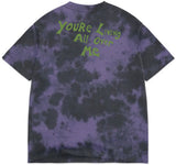 Color Bars - Dinosaur Jr. 'All Over Me' Tee | Purple Tie-Dye
