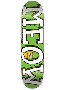Meow - Meow Logo 8.25" Deck | Green