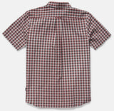 Volcom - Louie Check S/S Shirt | Light Blue Acid