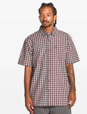 Volcom - Louie Check S/S Shirt | Light Blue Acid