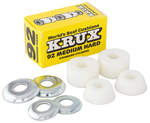 Krux - World's Best Cushions 92a Bushings | White (Medium Hard0
