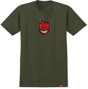 Spitfire - Bighead Medium Fill Tee | Green Red