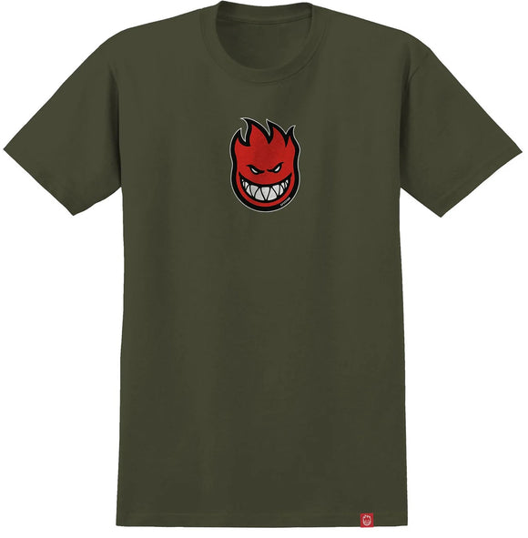 Spitfire - Bighead Medium Fill Tee | Green Red