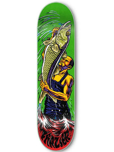 Strangelove - Mike Frazier 8.25" Deck | Green Veneer (Screened)