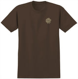 Krooked - Krooked MG Tee | Dark Chocolate