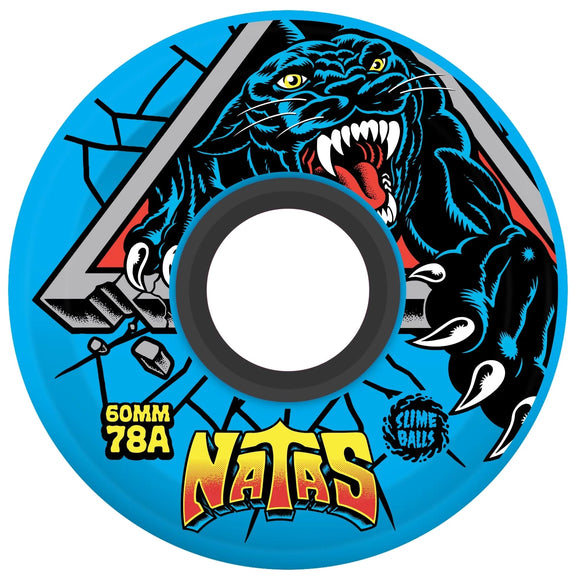 Slime Balls - Natas Kaupas 60mm 78a Wheels | Blue
