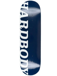 Hardbody - Classic Logo 8.25" Deck | Navy