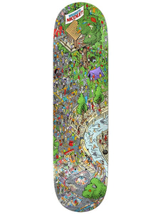 Real - Nicole Hause 'Where's Nicole?' 8.25" Deck (True Fit Mold)