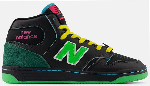 New Balance x Natas Kaupas - Numeric 480 High Shoes | Black Green Pink