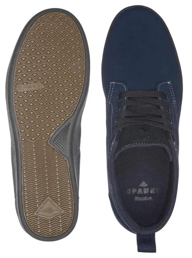 Emerica - Spanky Hi Shoes | Navy Black – Plusskateshop.com