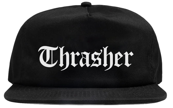 Thrasher x Spitfire - The End Oath Snapback Hat | Black