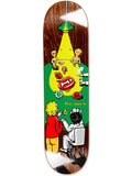 Polar - Oskar Rozenberg 'Poker Face' 8.5" Deck | Brown Veneer