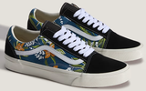 Vans - Old Skool Shoes | Navy Blue (Floral)