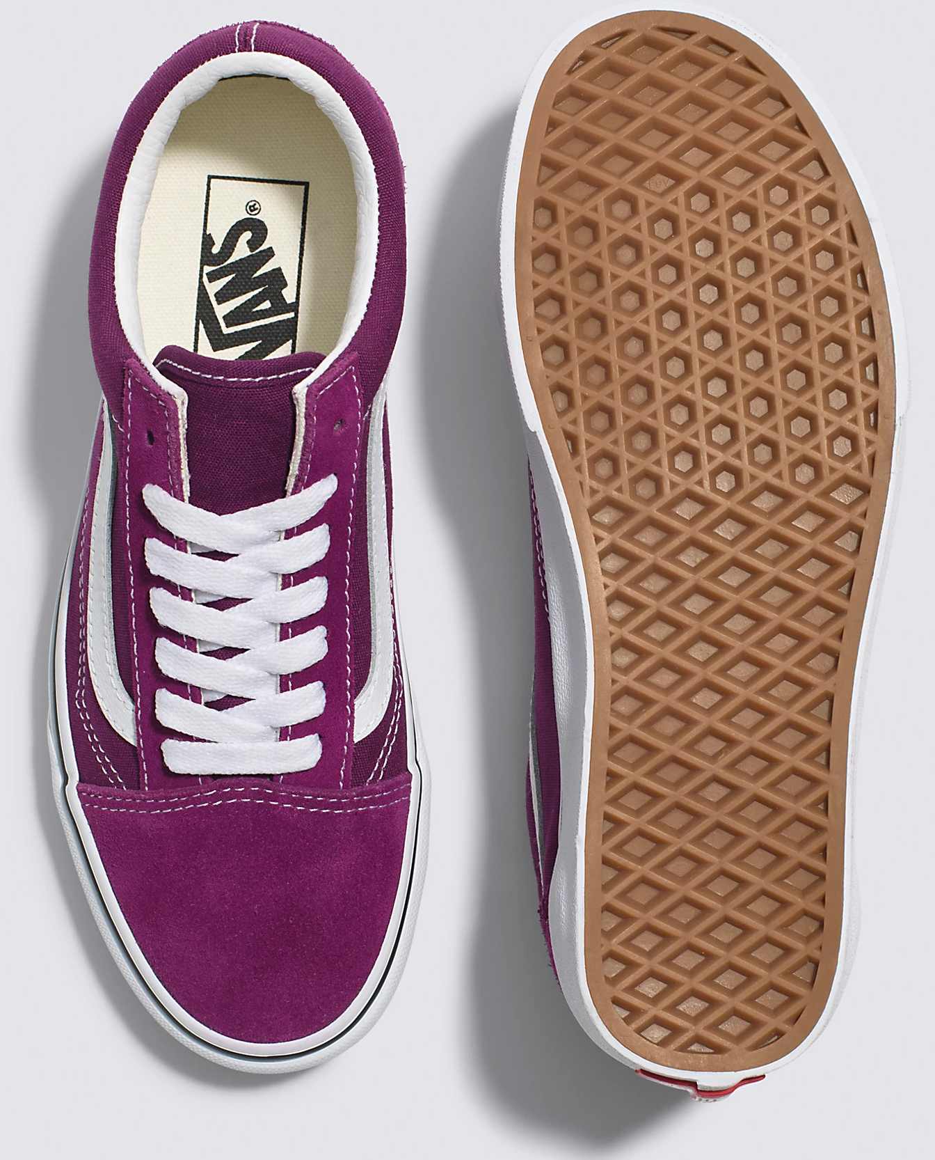 Vans Old Skool Shoes Dark Purple Color Theory Plusskateshop