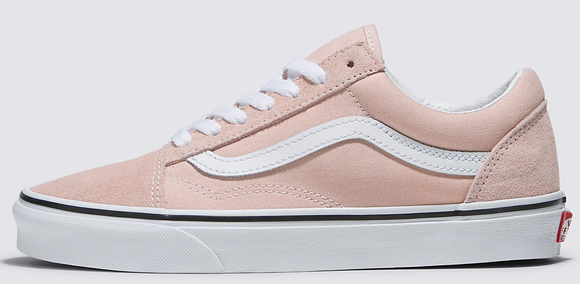 Vans old skool white rose sales