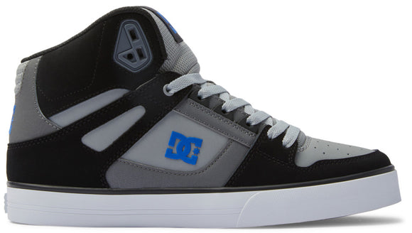 DC - Pure High-Top Shoes | Black Grey Blue