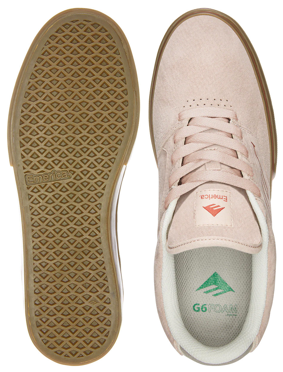 Emerica エメリカ THE LOW VULC (650) ロウバルク PINK ピンク レディース スニーカー スケシュー スケートシューズ Men\u0027s Emerica The Low Vulc |