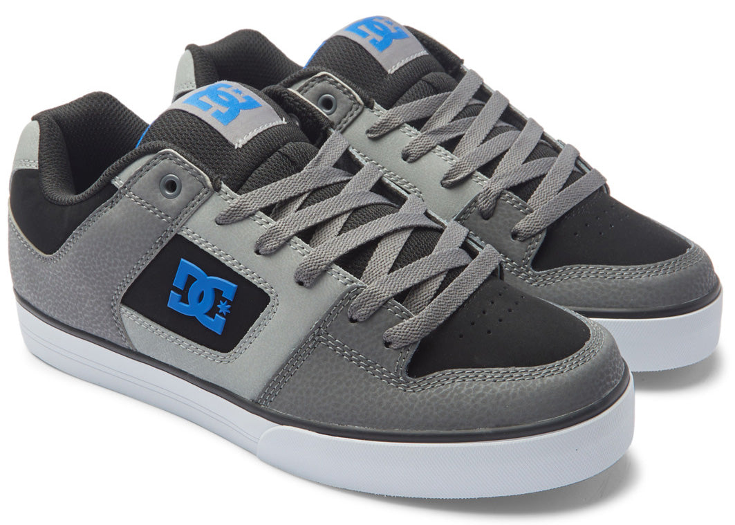 DC - Pure Shoes | Black Grey Blue – Plusskateshop.com