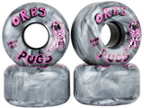 Orbs - Plugs 54mm 85a Wheels | Black White Swirl