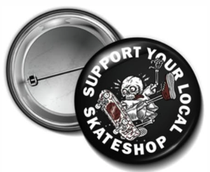 SSD x Todd Bratrud - Skate Shop Day 'Support' Pin