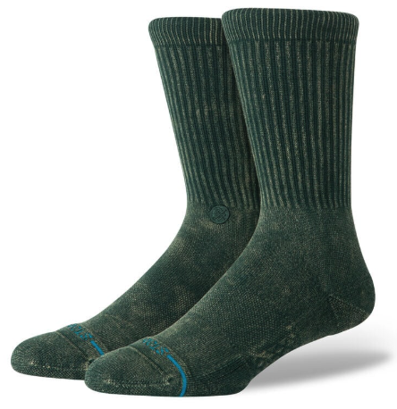 Stance - Icon Dyed Crew Socks | Pine