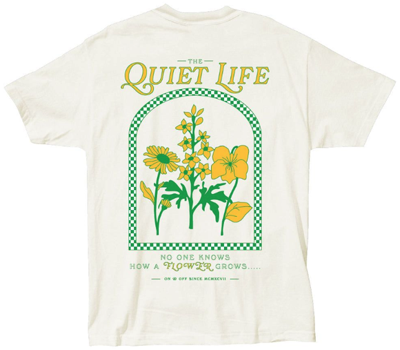 Quiet Life - Eliza Flowers Tee | Cream