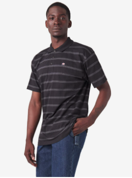 Dickies black polo shirt hot sale