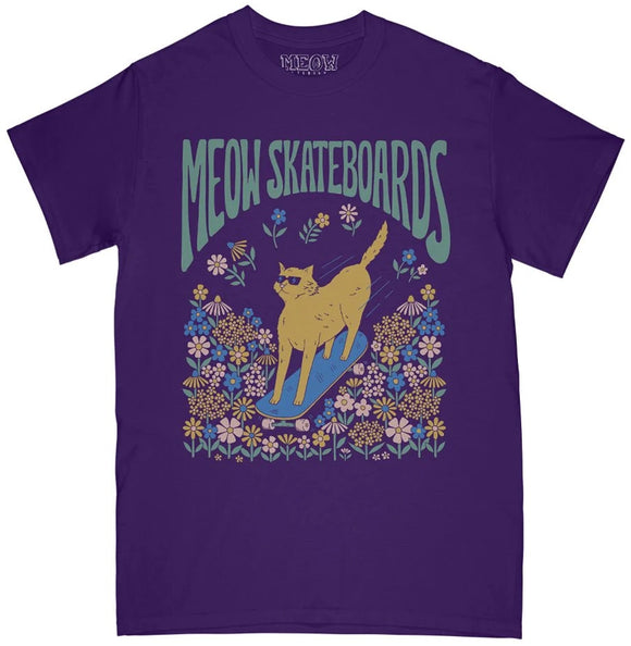 Meow - Meadow tee | Purple