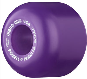 Powell Peralta - Mini-Cubic 64mm 95a Wheels | Purple