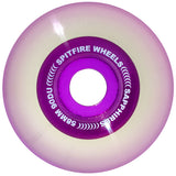 Spitfire - Sapphire 58mm 90d Wheels | Clear Purple