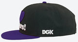 DGK - Haters Snapback Hat | Black Purple