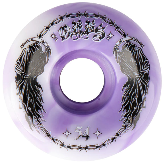 Orbs - Specters 54mm 99a Wheels | Purple White Swirl