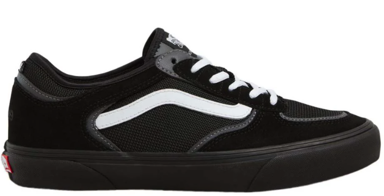 【VANS】Skate Rowley - Black/White/Black Vans - Skate Rowley Shoes | Black White Black