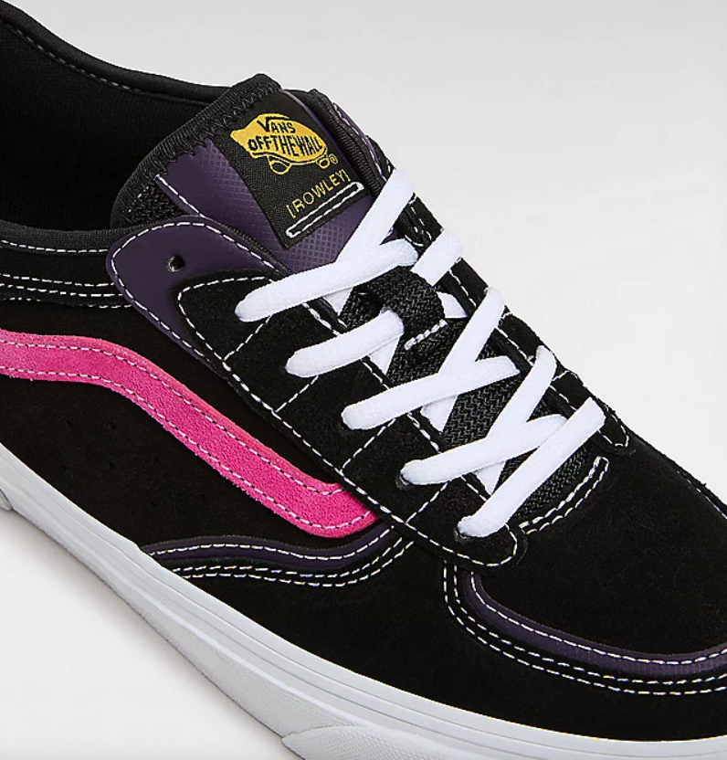 Vans - Skate Rowley Shoes | Black Pink – Plusskateshop.com Vans - Skate Rowley Shoes | Black Pink – Plusskateshop.com