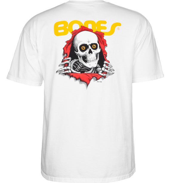Powell Peralta - Ripper Tee | White