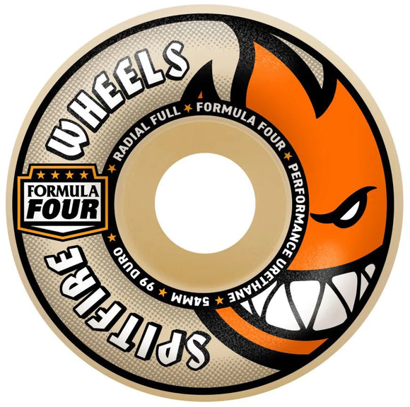Spitfire - F4 Radial Full 60mm 99d Wheels